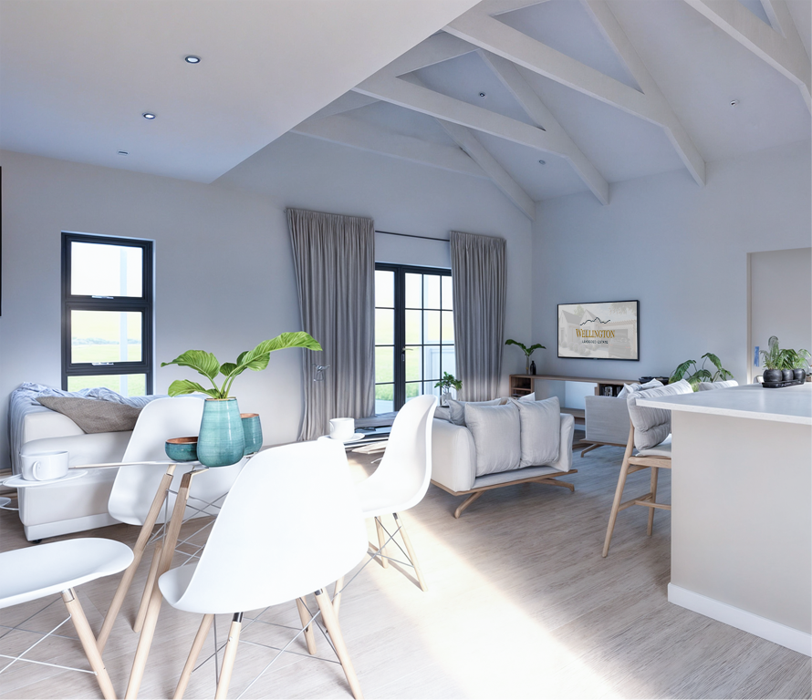 Bright Living Space