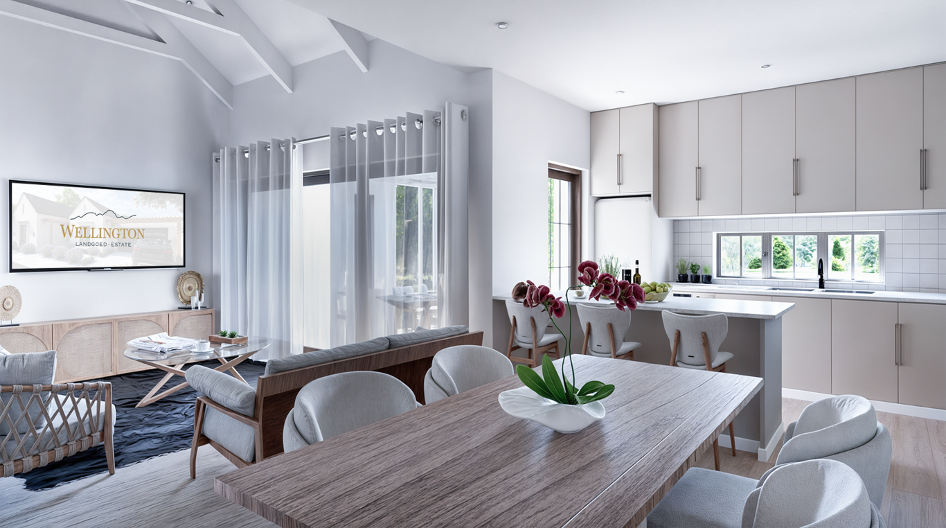 Dining and Kitchen View