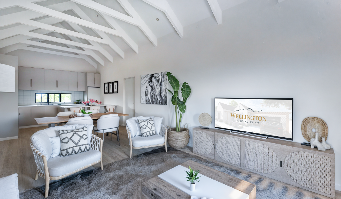 Living Room with Entertainment