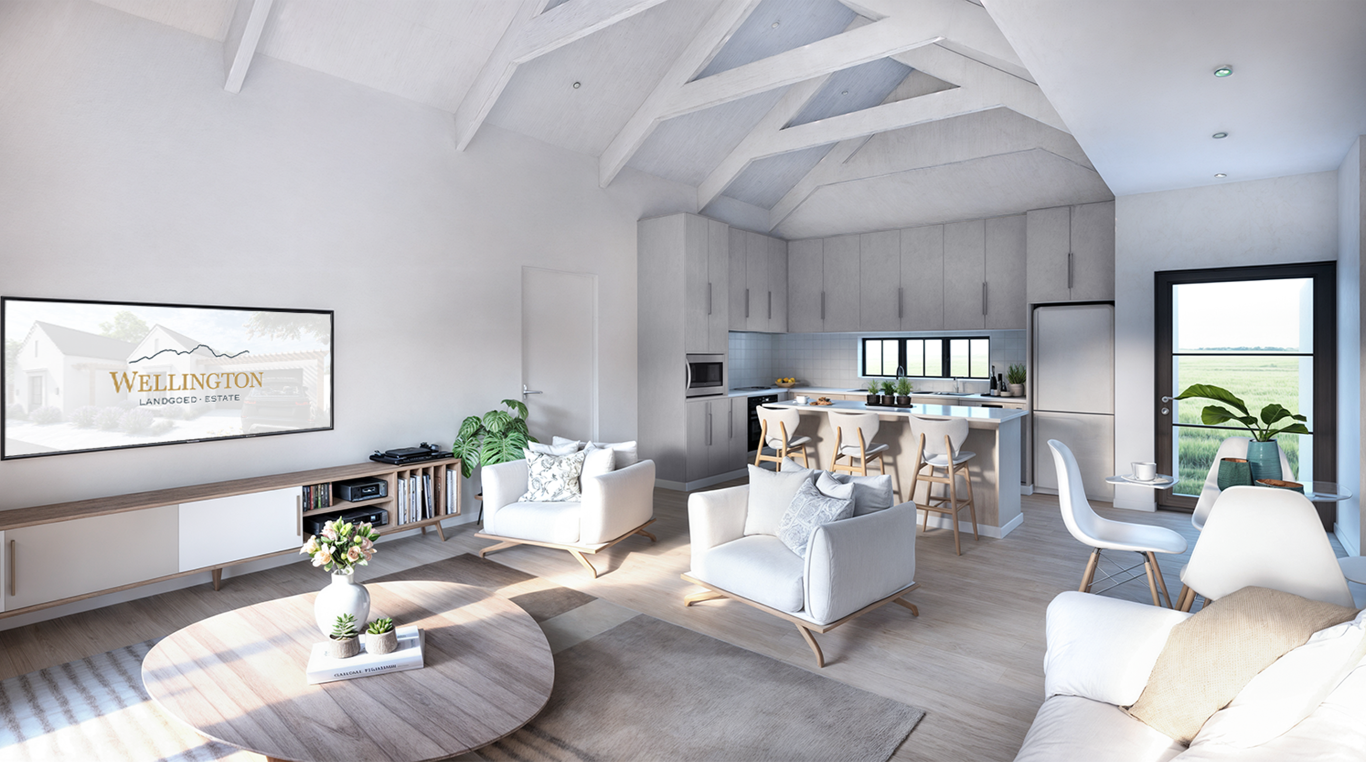 Spacious Living Room